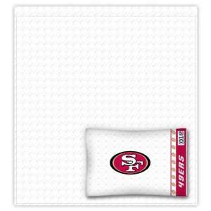   NFL San Francisco 49ers Locker Room Twin Sheet Set
