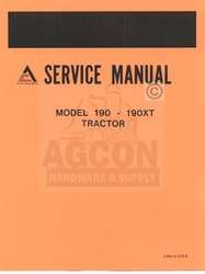 ALLIS CHALMERS 190 190XT TRACTOR SERVICE REPAIR MANUAL  