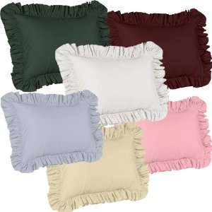 Ruffled Pillow Shams   Standard Size