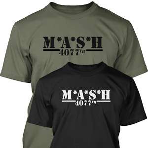 MASH TV Show   MENS T SHIRT   S   XXXL / 4 Colours  