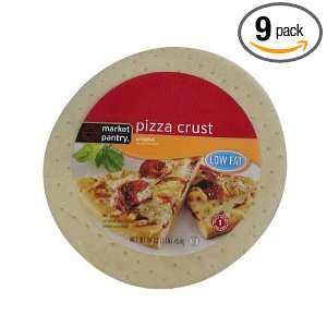 Market Pantry Pizza Crust with Sauce, 17.6 Ounce (Pack of 9)  