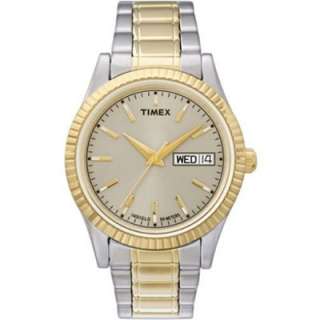 Timex Mens T2M556 Sport Two Tone Bracelet Watch  