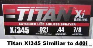Titan 345Xi 345 Xi Reconditioned AIRLESS Paint Sprayer  