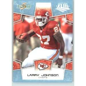   Johnson   Kansas City Chiefs   (Serial #d to 250) NFL Trading Card in