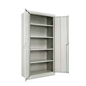 New   Assembled Welded Storage Cabinet, 36w x 18d x 72h, Light Gray by 