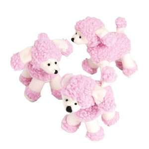  Plush Pink Poodles (1 dz) Toys & Games