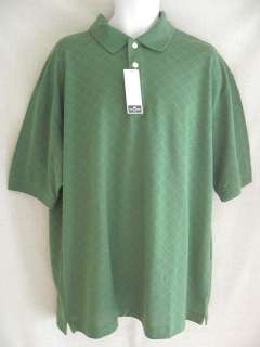 DOCKERS Golf Mens Polo Shirt size XL Green NWT  