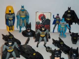 Huge Lot 32 Pc Batman Toy Collection Metal Die Cast Cars  
