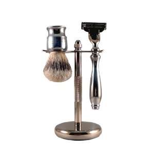  Chrome Cartridge Razor Shaving Set