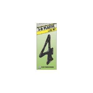    29/4 4 Plastic Script Style Numbers (Pack of 10)