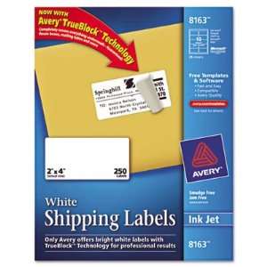  Avery Shipping Labels with TrueBlock Technology AVE8126 