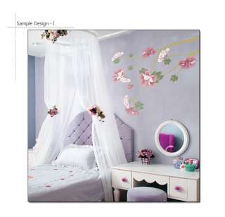 ROSE OF SHARON ★ HOME DECOR MURAL DECALS WALL STICKER  