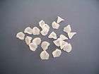   FROSTED 12MM X 10MM TRUMPET LILY FLOWER BEADS CAPS FAST SHIPPING