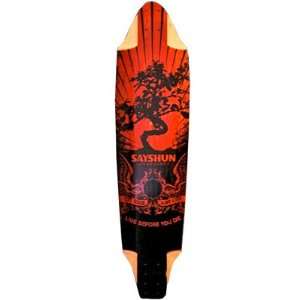  Sayshun Speed Longboard Skateboard Deck