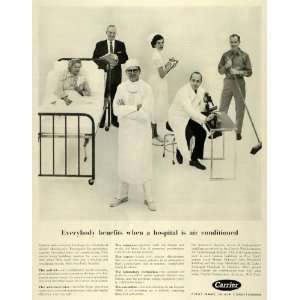   Doctor Patient Air Conditioners   Original Print Ad