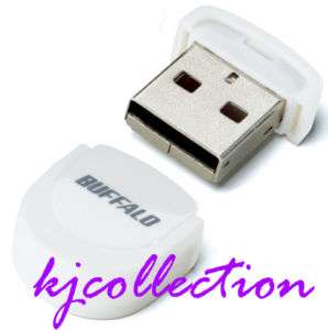 Buffalo 8GB 8G USB Flash Drive Mini Disk RUF2 PS WHITE  