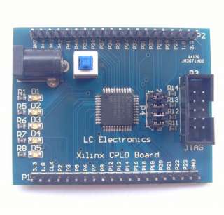 Xilinx XC9536XL CPLD development board  