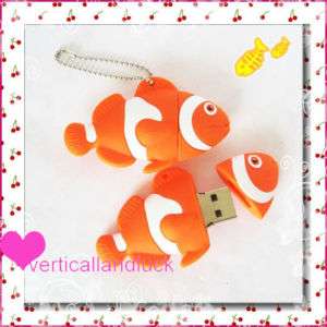 2GB Cute fish USB 2.0 Flash Memory Pen Drive UAN  
