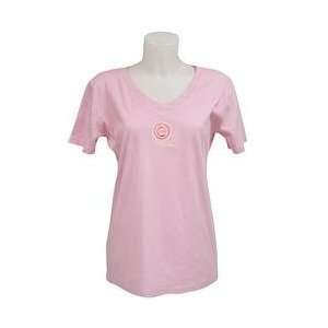   Pink Ribbon T shirt by Soft As A Grape   Pink Small