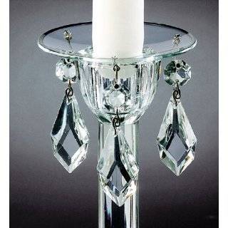  Biedermann & Sons Crystal Bobeche Candle Ring with 3 