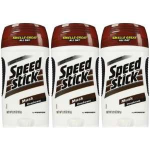  Mennen Speed Stick Deodorant  Musk 3.25 oz, 3 ct (Quantity 