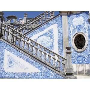 Mosaic Staircase, Estoi Palace, Estoi, Algarve, Portugal Photographic 