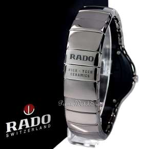 Watch comes with Rado box, case, and instruction booklet.