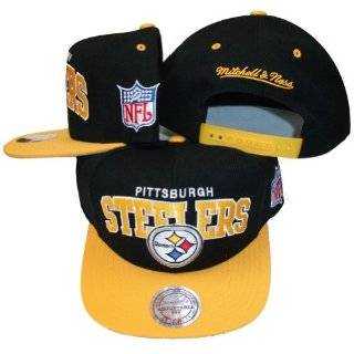  Pittsburgh Steelers Black/Yellow Two Tone Plastic Snapback 