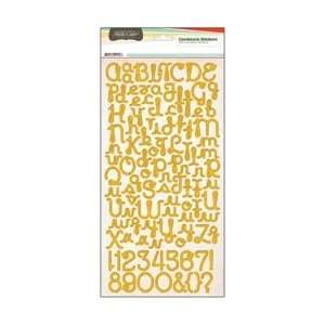 Stoney Creek Countryside Cardstock Alphabet Stickers 6X12 Sheet 