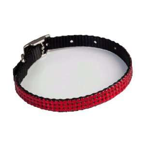  Swarovski Crystal Dog Collar Red 10