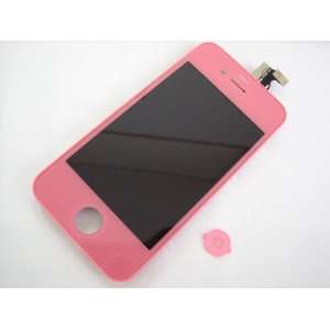  iPhone 4s 4 s GSM AT&T ~ Pink Full LCD Screen Display + Touch Screen 