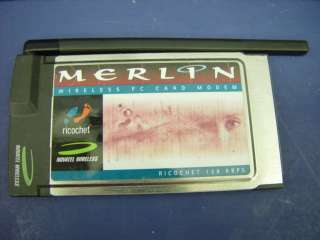 Novatel Wireless PC Card Modem Ricochet Merlin NRM R900  