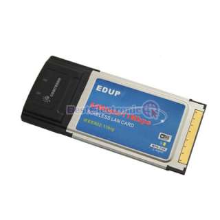 54Mbps WIRELESS PCMCIA WIFI 802.11G/11b LAPTOP/LAN CARD  