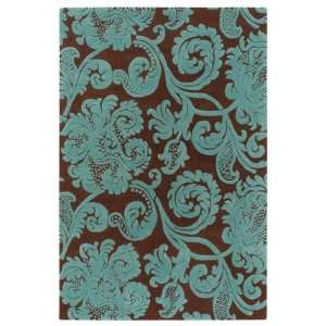  Chandra Rugs VEN 3 5 x 7 6 teal Area Rug