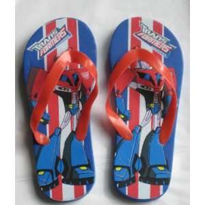   Transformers Flip Flops Beach Sandals Thongs Boys 2/3 