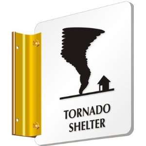  Tornado Shelter (with Graphic)   Spot a Sign Double Sided 