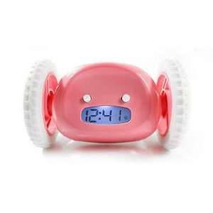 Clocky Alarm Clock on Wheels,time Online,pink