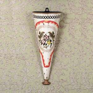  16 Tole Painting Wall Vase Flowers I