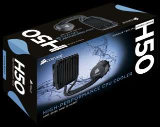 NEW CORSAIR H50 CPU WATER COOLER H2O AMD INTEL  