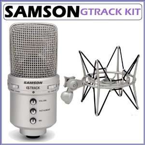  Samson G Track USB Condenser Microphone With SP04 Shock 