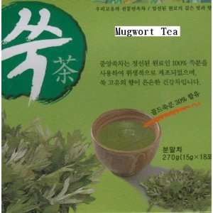 Jungang   Mugwart & Cold Coffeine Free Herbal Instant Milk Tea (18 Tea 