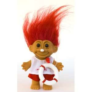  My Lucky LIFEGUARD Troll Doll (Red Hair) Toys & Games