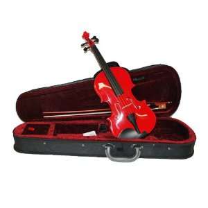   Color 1/2 Size Violin with Case and Accessories Musical Instruments
