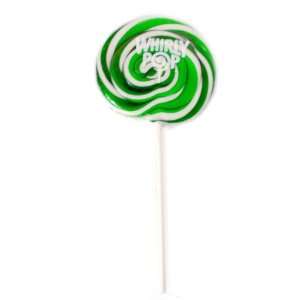 Green & White Whirly Pop 1.5oz   3 inch 60ct  Grocery 