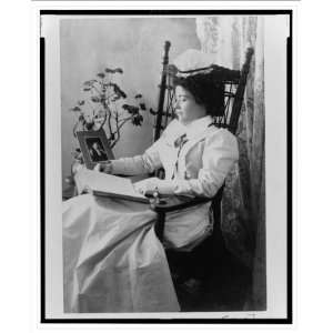 Historic Print (M) [Nursing student wearing a starched white uniform 