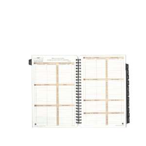 Day Timer Weekly/Monthly Wire bound Planner Refill, Journal Size, 5 1 