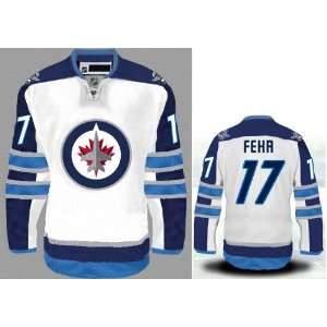 New Winnipeg Jets Jersey #17 Fuhr White Hockey Jersey Size 52  