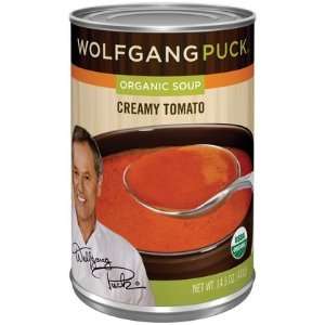 Wolfgang Puck Organic Creamy Tomato Soup, 14.5 oz Cans, 12 ct 